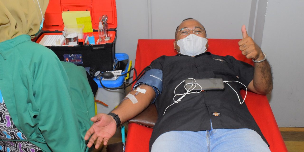 Jala Lintas Media Group Bekerjasama dengan PMI Kab. Bogor Selenggarakan Kegiatan Donor Darah